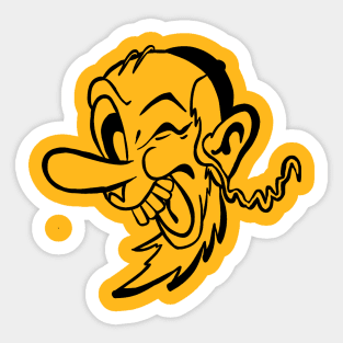 Winking Rabbi Sticker